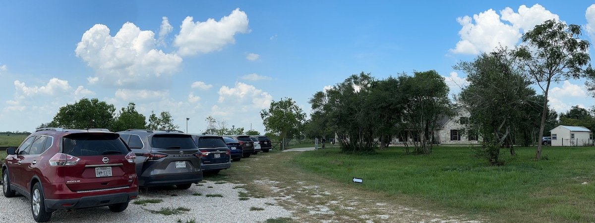 Ranch road access view